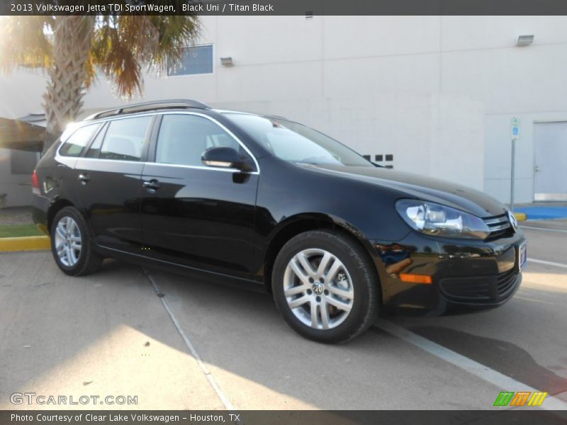 Black Uni / Titan Black 2013 Volkswagen Jetta TDI SportWagen
