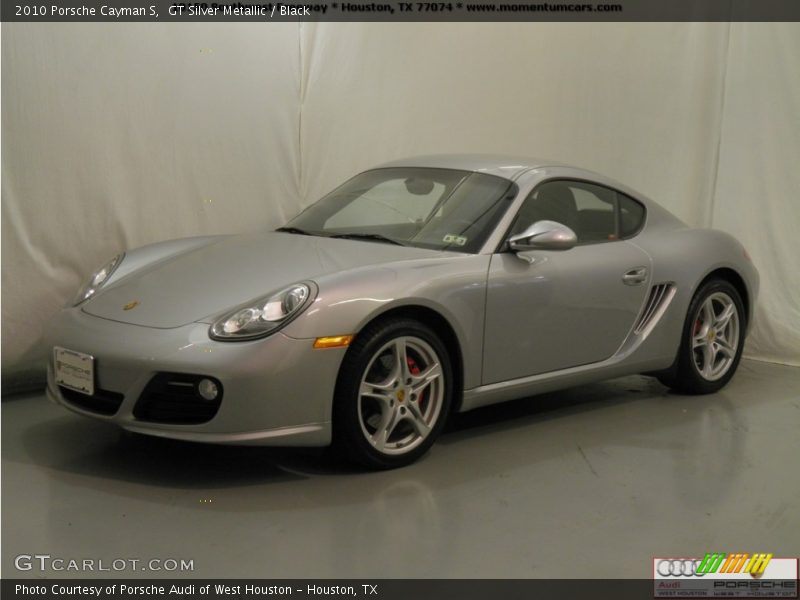 GT Silver Metallic / Black 2010 Porsche Cayman S