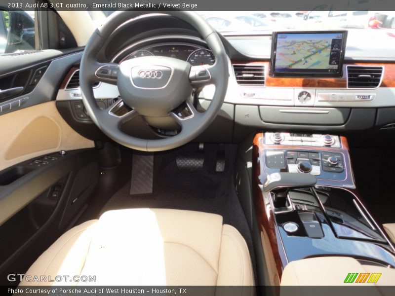 Dashboard of 2013 A8 3.0T quattro