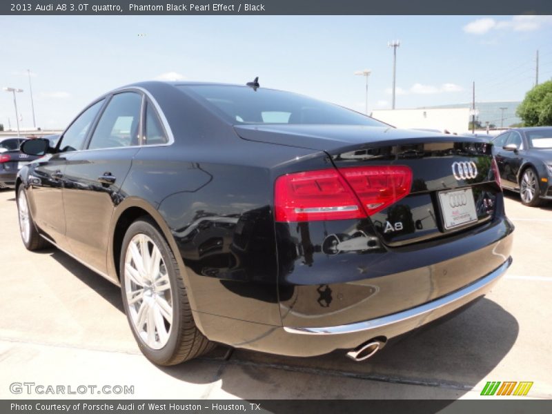 Phantom Black Pearl Effect / Black 2013 Audi A8 3.0T quattro