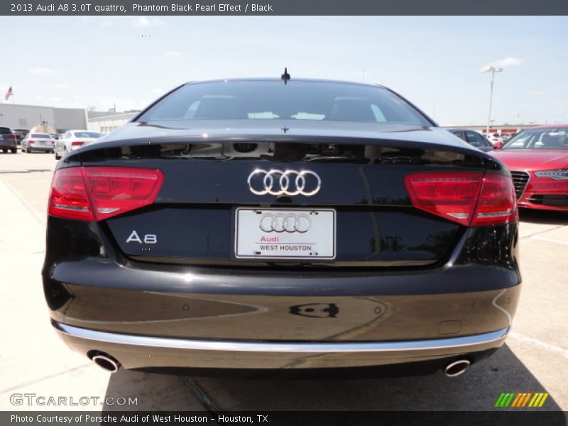 Phantom Black Pearl Effect / Black 2013 Audi A8 3.0T quattro