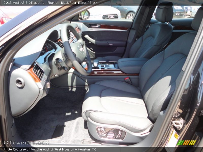 Phantom Black Pearl Effect / Black 2013 Audi A8 3.0T quattro