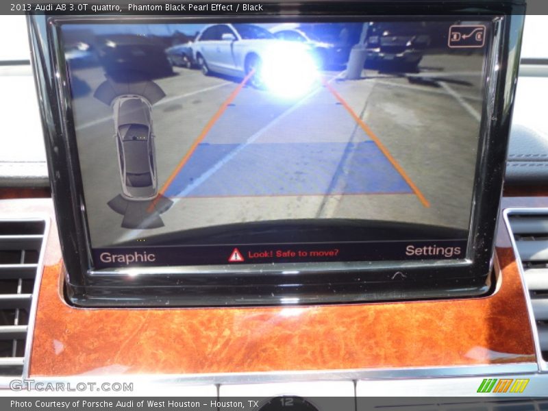 Phantom Black Pearl Effect / Black 2013 Audi A8 3.0T quattro