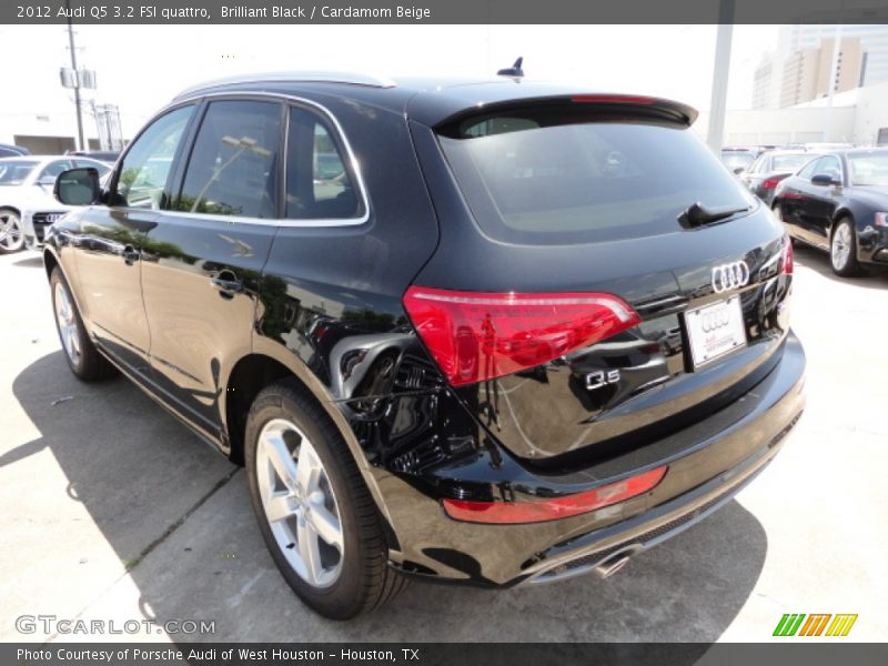 Brilliant Black / Cardamom Beige 2012 Audi Q5 3.2 FSI quattro