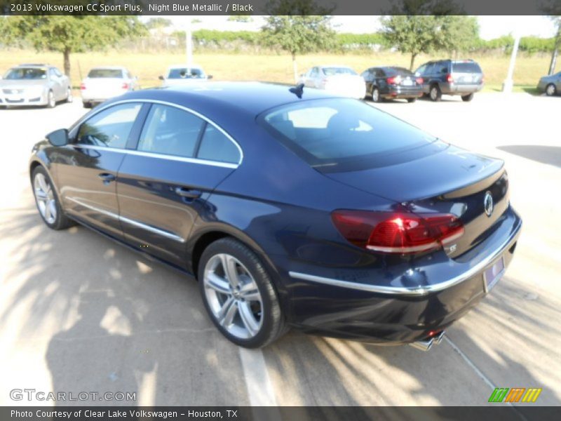 Night Blue Metallic / Black 2013 Volkswagen CC Sport Plus