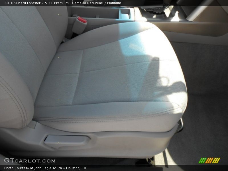 Camellia Red Pearl / Platinum 2010 Subaru Forester 2.5 XT Premium