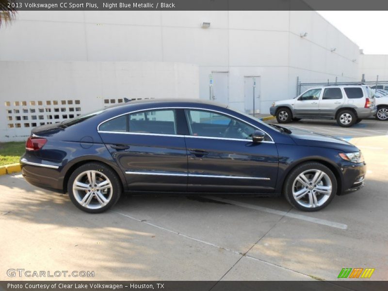 Night Blue Metallic / Black 2013 Volkswagen CC Sport Plus