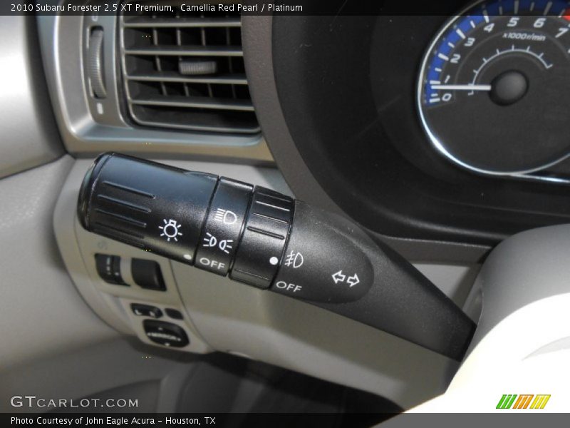 Camellia Red Pearl / Platinum 2010 Subaru Forester 2.5 XT Premium