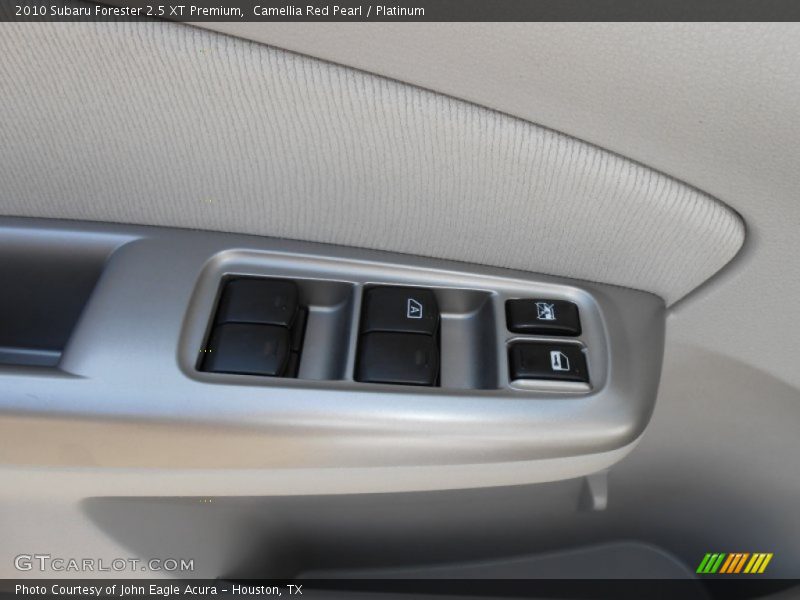 Camellia Red Pearl / Platinum 2010 Subaru Forester 2.5 XT Premium