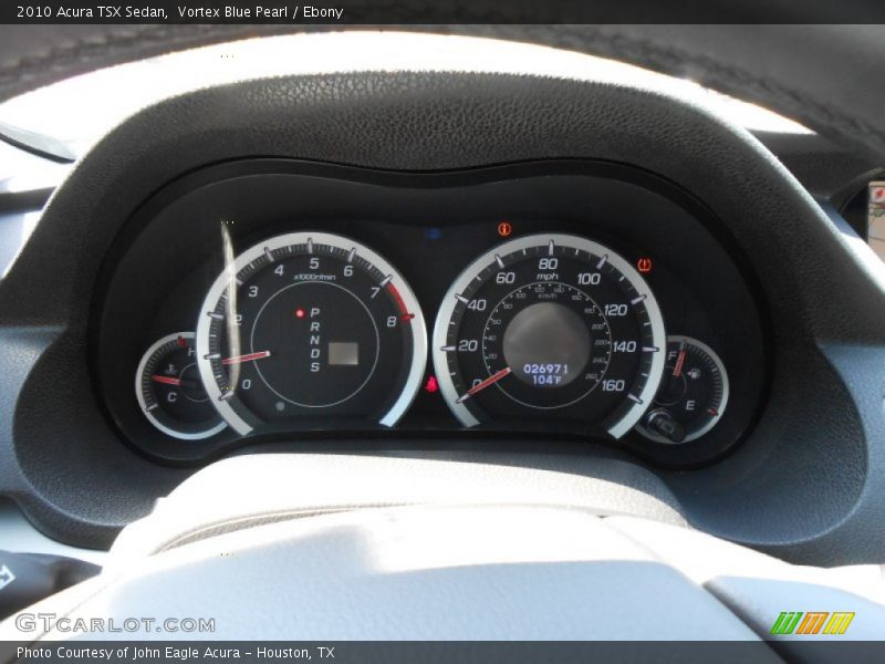  2010 TSX Sedan Sedan Gauges