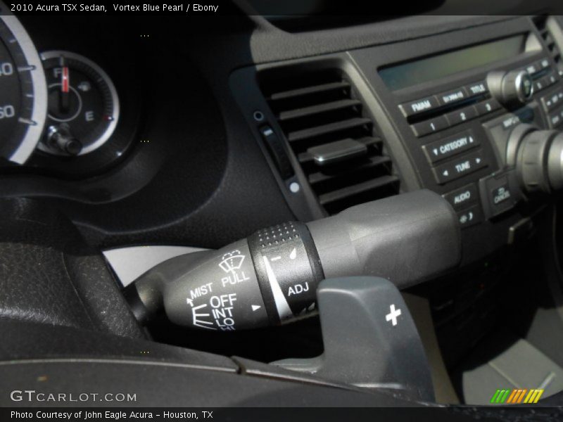 Controls of 2010 TSX Sedan