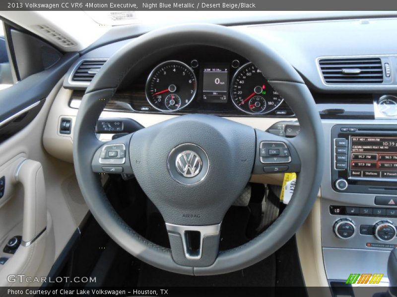  2013 CC VR6 4Motion Executive Steering Wheel