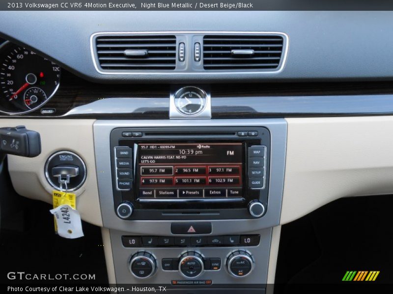 Controls of 2013 CC VR6 4Motion Executive