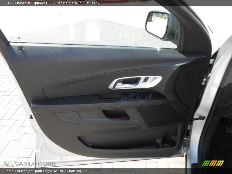 Silver Ice Metallic / Jet Black 2012 Chevrolet Equinox LS