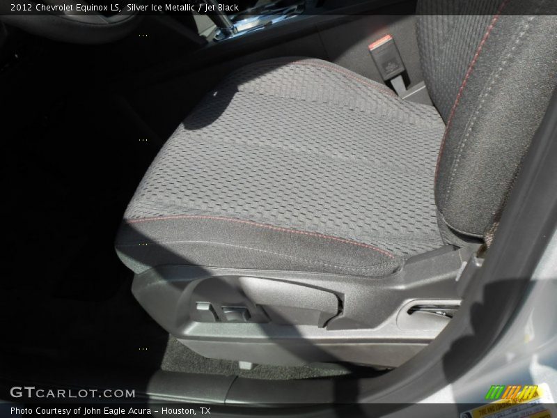 Silver Ice Metallic / Jet Black 2012 Chevrolet Equinox LS
