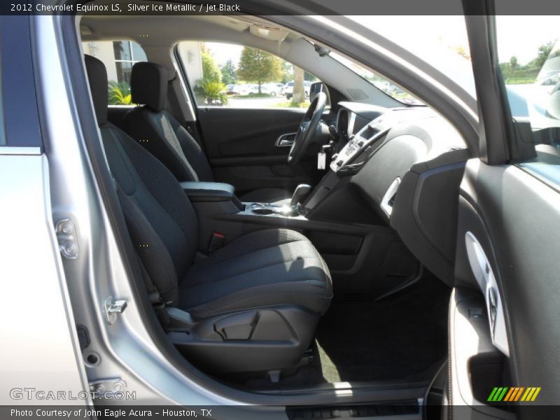 Silver Ice Metallic / Jet Black 2012 Chevrolet Equinox LS