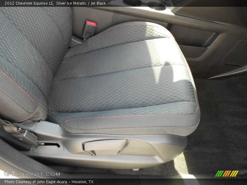 Silver Ice Metallic / Jet Black 2012 Chevrolet Equinox LS