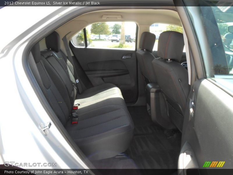 Silver Ice Metallic / Jet Black 2012 Chevrolet Equinox LS