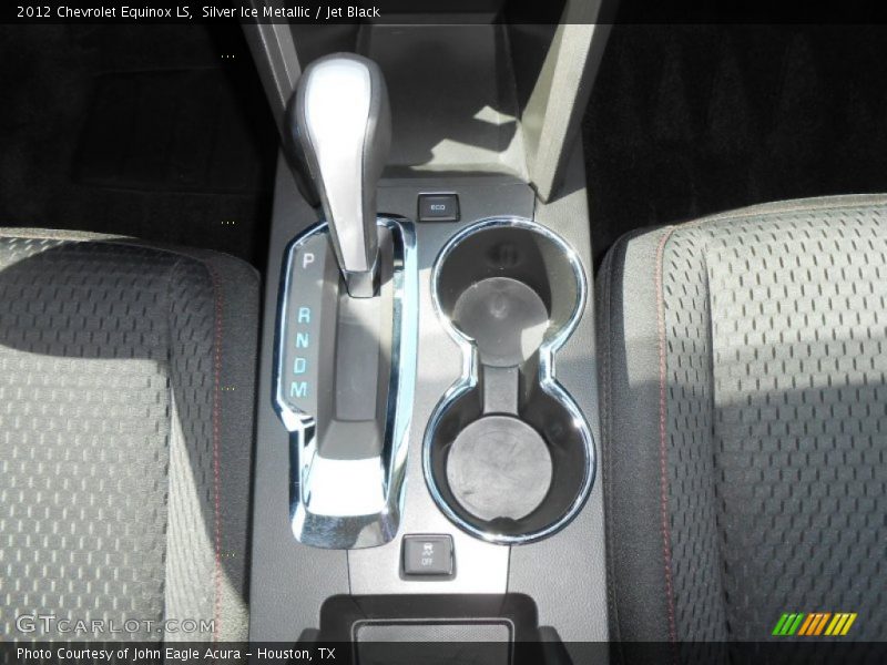 Silver Ice Metallic / Jet Black 2012 Chevrolet Equinox LS