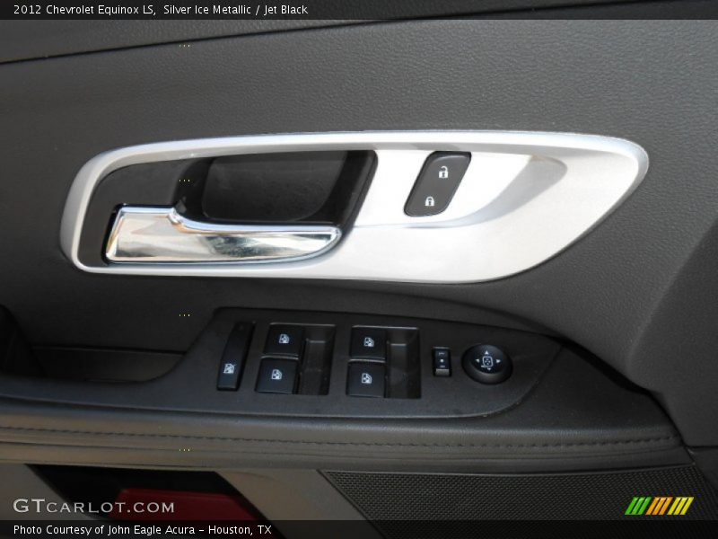 Silver Ice Metallic / Jet Black 2012 Chevrolet Equinox LS