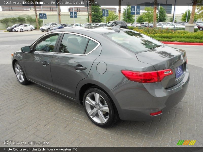 Polished Metal Metallic / Ebony 2013 Acura ILX 2.0L Premium