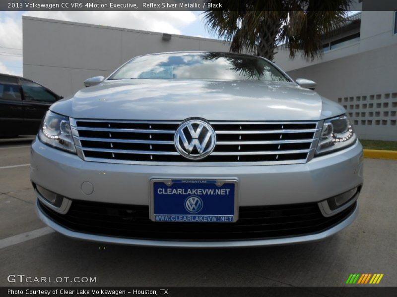 Reflex Silver Metallic / Black 2013 Volkswagen CC VR6 4Motion Executive