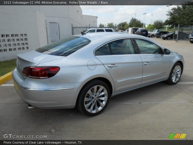 Reflex Silver Metallic / Black 2013 Volkswagen CC VR6 4Motion Executive