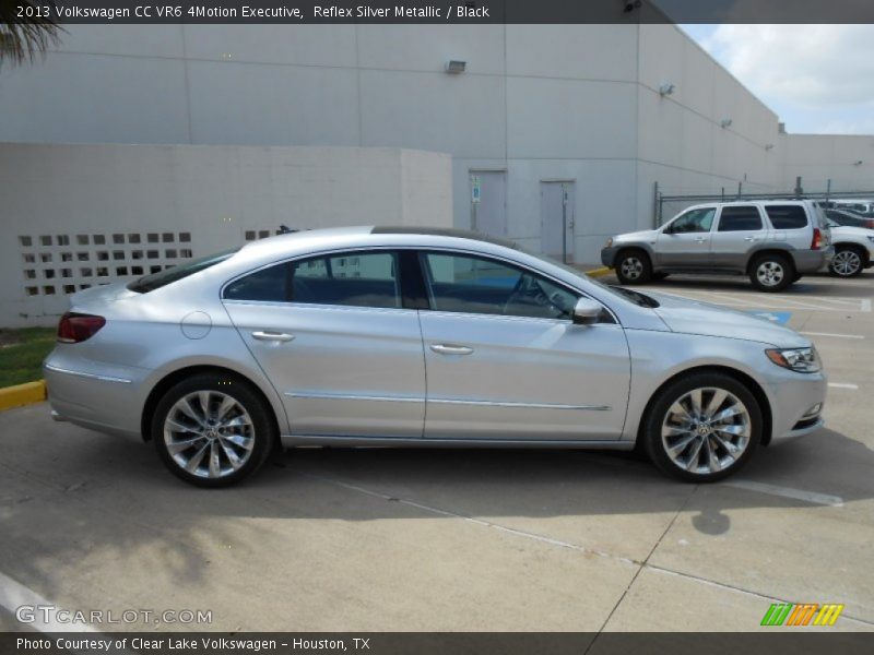Reflex Silver Metallic / Black 2013 Volkswagen CC VR6 4Motion Executive