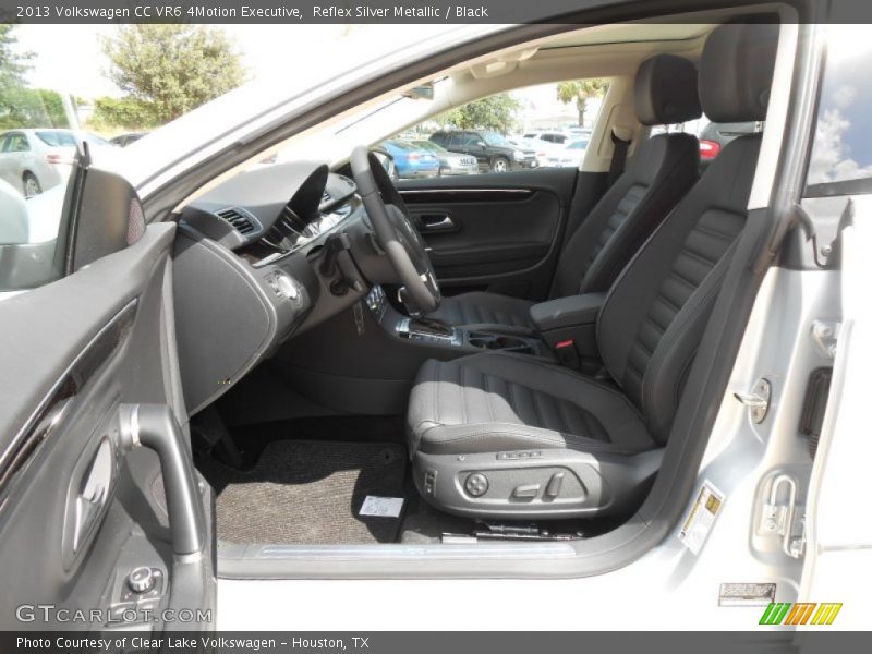Reflex Silver Metallic / Black 2013 Volkswagen CC VR6 4Motion Executive