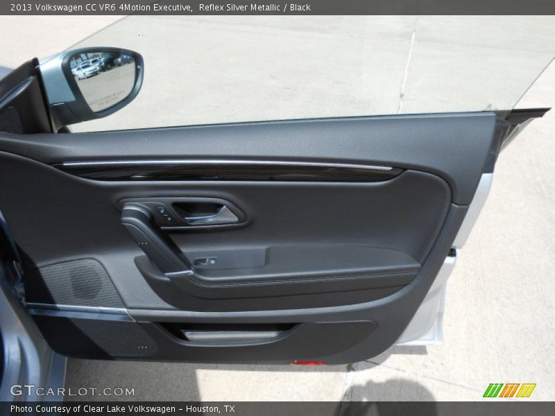 Reflex Silver Metallic / Black 2013 Volkswagen CC VR6 4Motion Executive