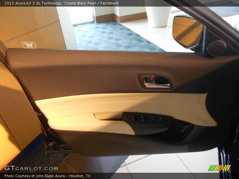 Crystal Black Pearl / Parchment 2013 Acura ILX 2.0L Technology