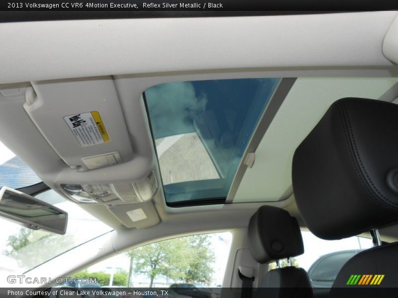 Reflex Silver Metallic / Black 2013 Volkswagen CC VR6 4Motion Executive