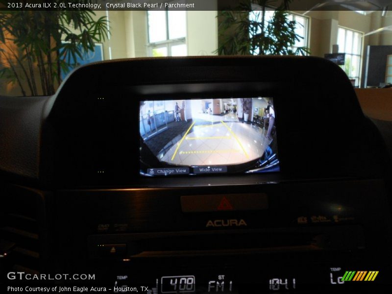 Crystal Black Pearl / Parchment 2013 Acura ILX 2.0L Technology