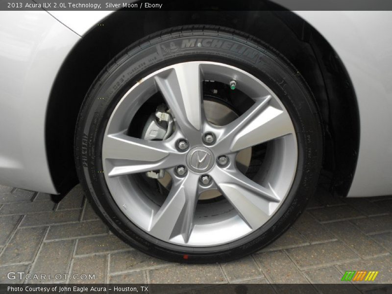 Silver Moon / Ebony 2013 Acura ILX 2.0L Technology