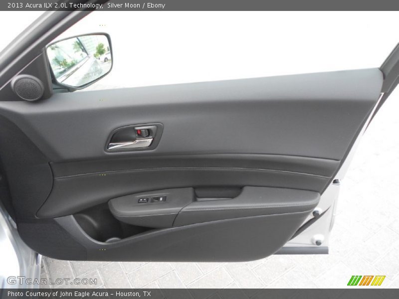 Silver Moon / Ebony 2013 Acura ILX 2.0L Technology