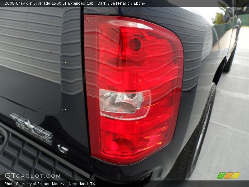 Dark Blue Metallic / Ebony 2008 Chevrolet Silverado 1500 LT Extended Cab
