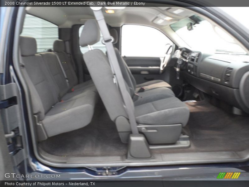 Dark Blue Metallic / Ebony 2008 Chevrolet Silverado 1500 LT Extended Cab
