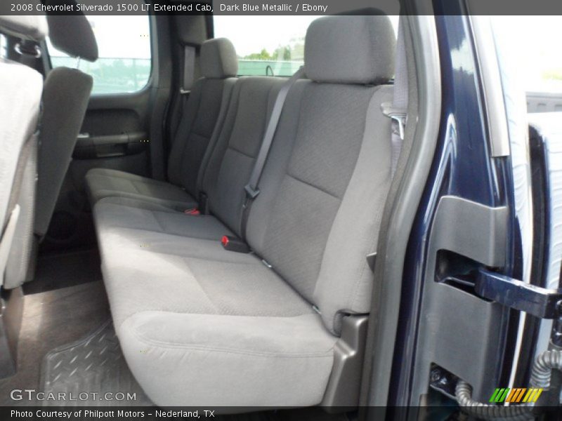 Dark Blue Metallic / Ebony 2008 Chevrolet Silverado 1500 LT Extended Cab
