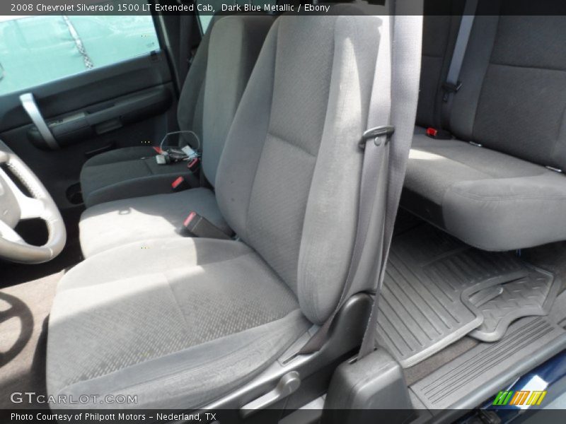 Dark Blue Metallic / Ebony 2008 Chevrolet Silverado 1500 LT Extended Cab