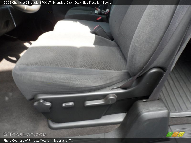 Dark Blue Metallic / Ebony 2008 Chevrolet Silverado 1500 LT Extended Cab