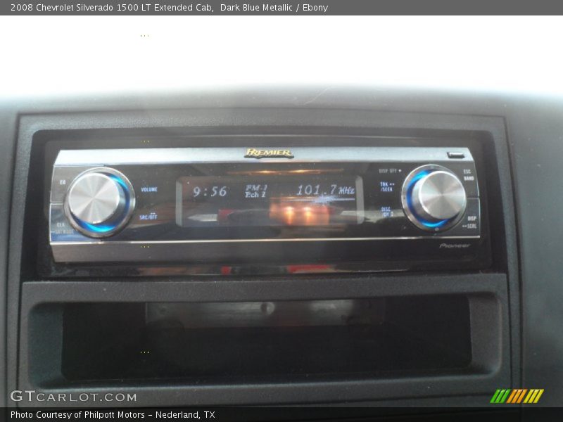 Dark Blue Metallic / Ebony 2008 Chevrolet Silverado 1500 LT Extended Cab