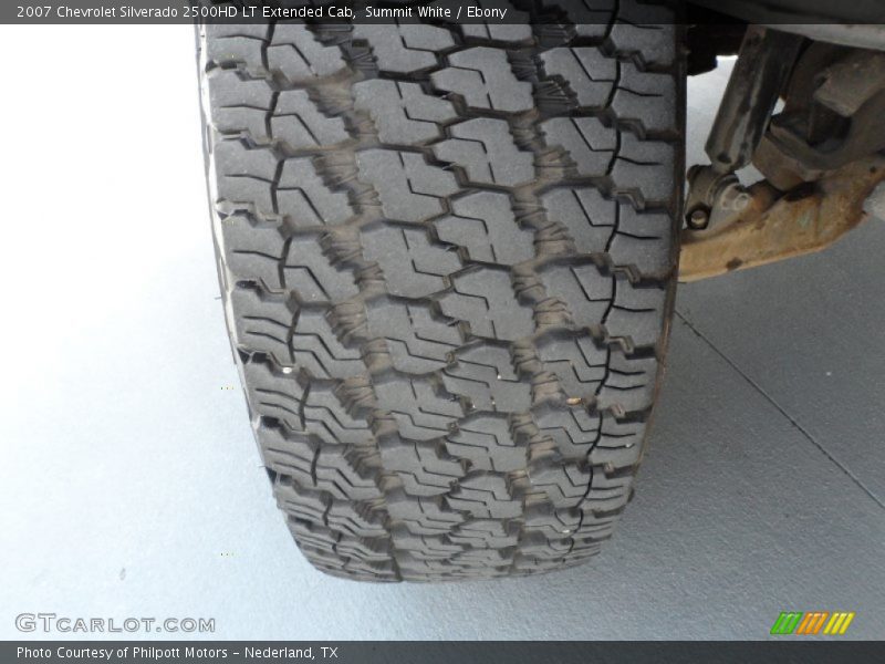 Summit White / Ebony 2007 Chevrolet Silverado 2500HD LT Extended Cab