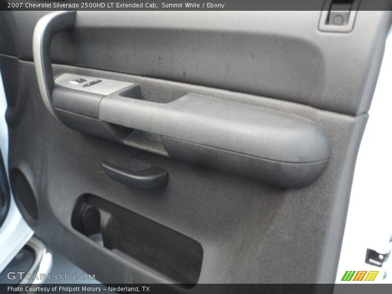 Summit White / Ebony 2007 Chevrolet Silverado 2500HD LT Extended Cab