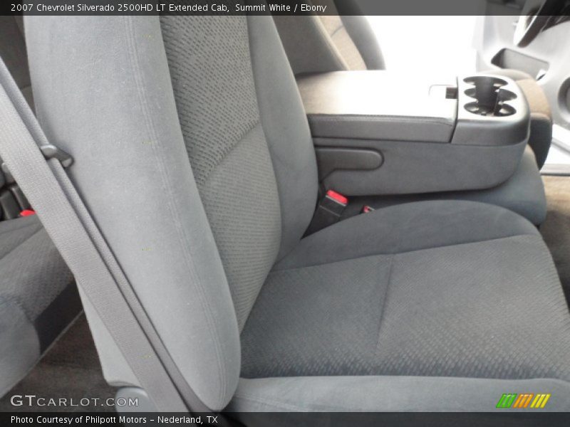 Summit White / Ebony 2007 Chevrolet Silverado 2500HD LT Extended Cab