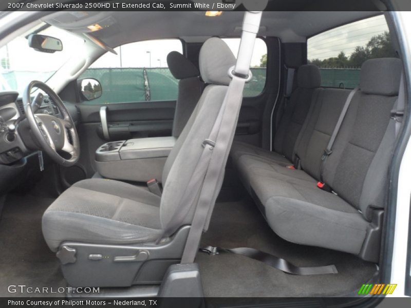  2007 Silverado 2500HD LT Extended Cab Ebony Interior