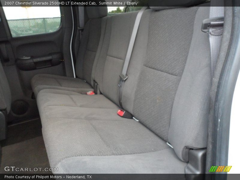 Summit White / Ebony 2007 Chevrolet Silverado 2500HD LT Extended Cab
