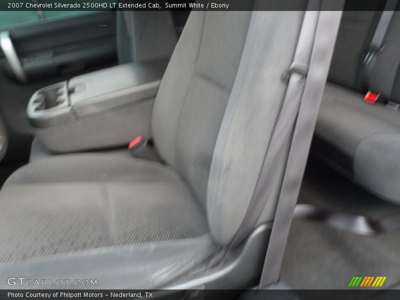 Summit White / Ebony 2007 Chevrolet Silverado 2500HD LT Extended Cab
