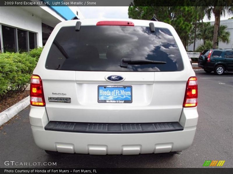Light Sage Metallic / Stone 2009 Ford Escape XLT V6