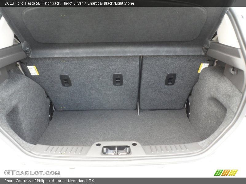  2013 Fiesta SE Hatchback Trunk