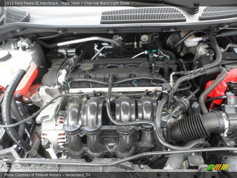  2013 Fiesta SE Hatchback Engine - 1.6 Liter DOHC 16-Valve Ti-VCT Duratec 4 Cylinder